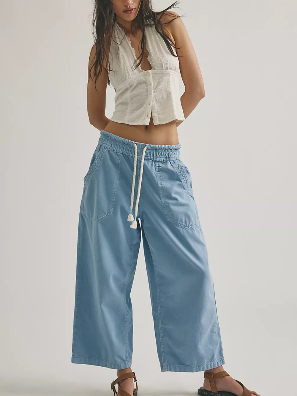 We The Free Easy Peasy Pull-On Jeans - All Aboard Blue